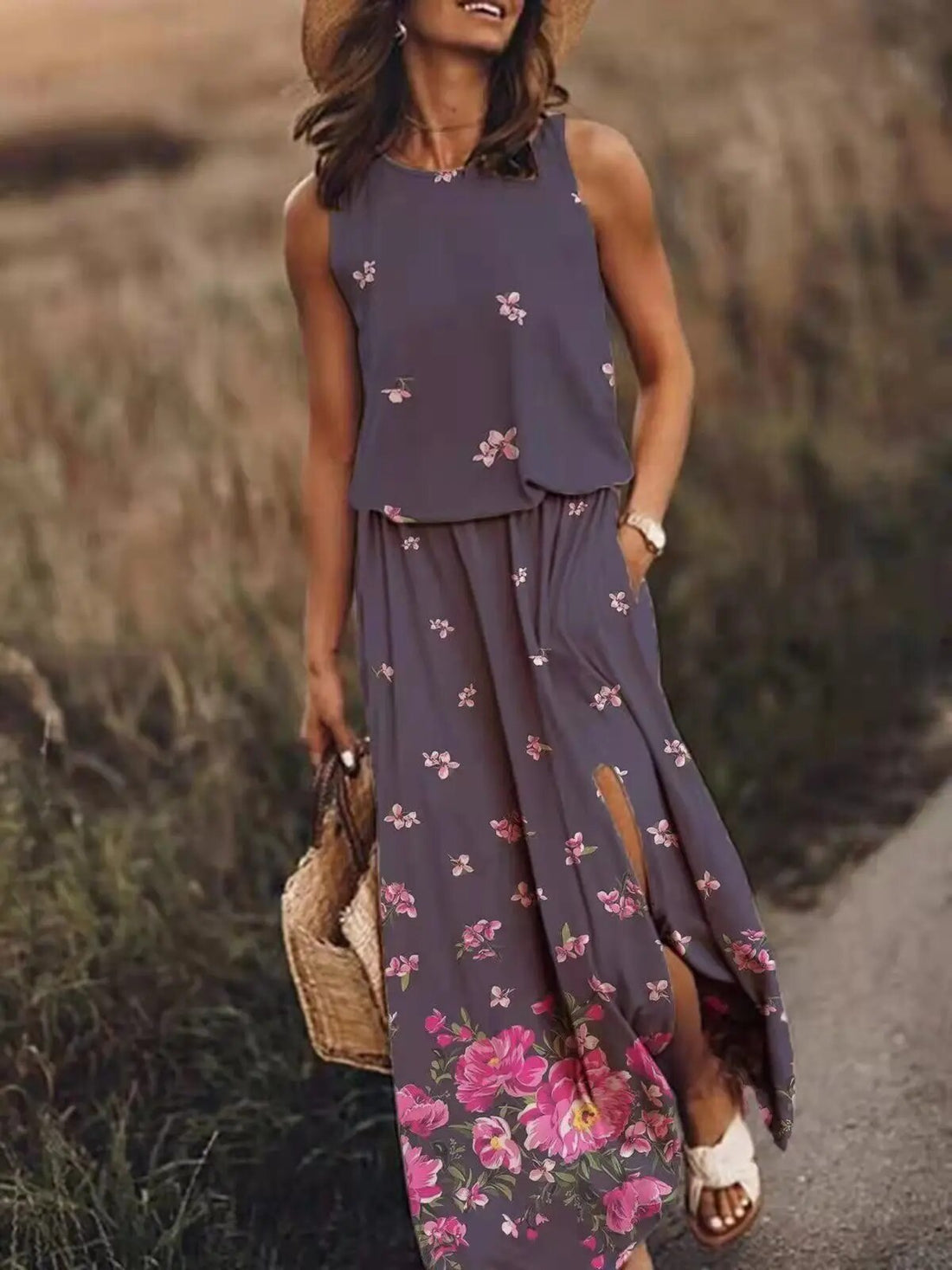 Ynske - Zomerse Maxi Jurk