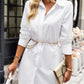 Julia - Witte Blousejurk