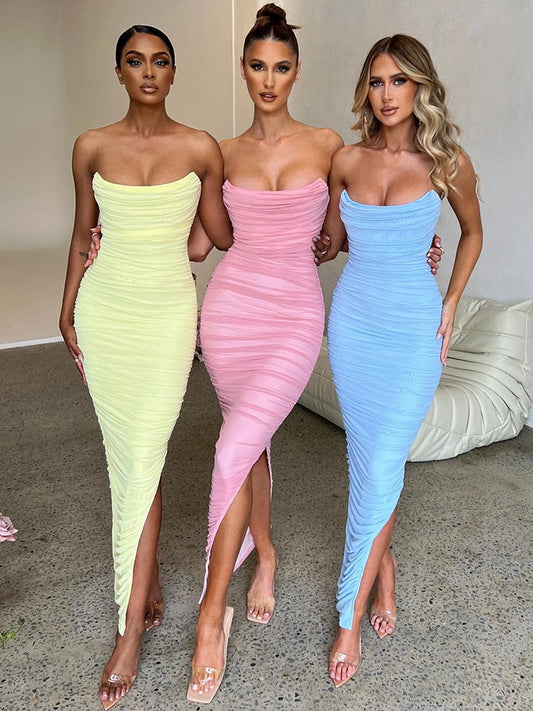 Zita - Strapless Maxi Jurk