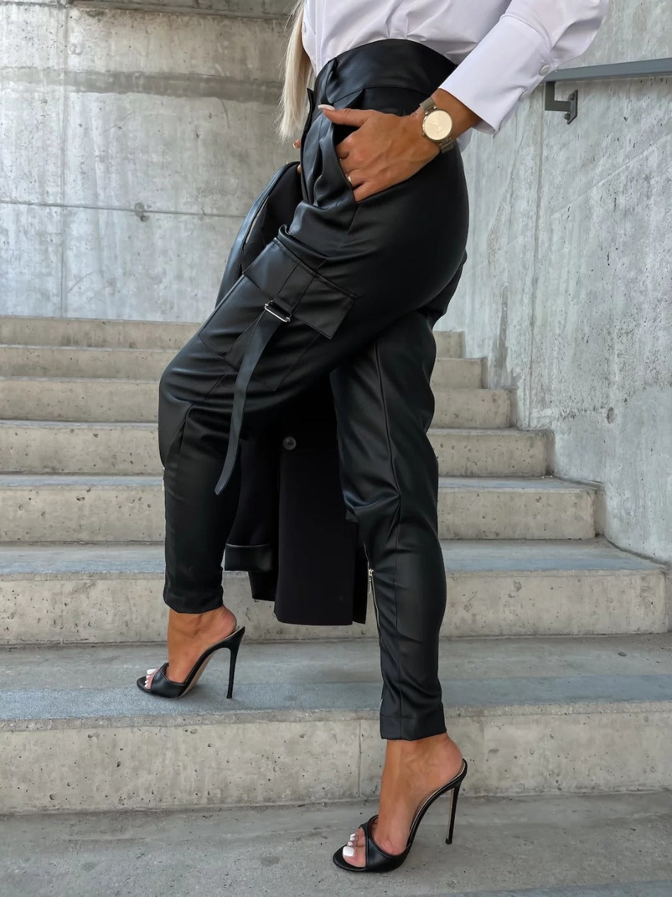 Benthe - Chique Leren Broek