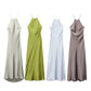 Clarinde - Halter Maxi Jurk