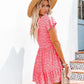 Lena - Grijze Casual Jurk met V-hals