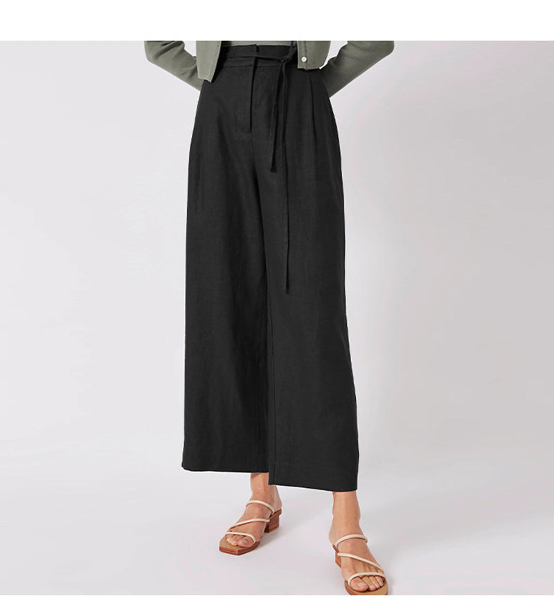Vienna - Wijde Linnen Broek