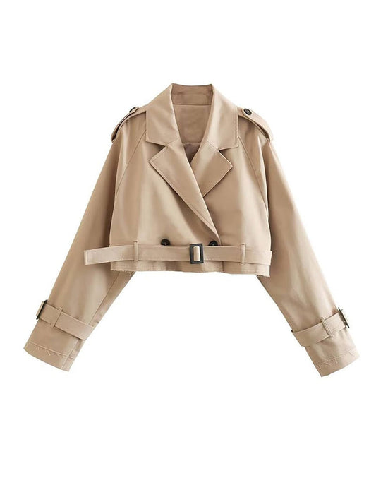 Catelijne - Stijlvolle Cropped Jas