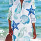 Lichtblauwe Button-down Blouse - Shaila
