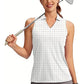 Klarissa - Zwarte Tennis Polo Tanktop