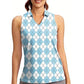 Klarissa - Zwarte Tennis Polo Tanktop