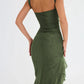 Odette - Midi-jurk Met Ruches