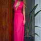 Grijze Boho Maxi Jurk - Emma