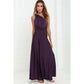 Grijze Boho Maxi Jurk - Emma
