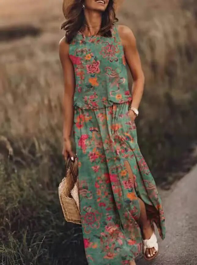 Ynske - Zomerse Maxi Jurk