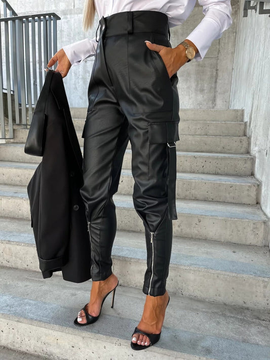 Benthe - Chique Leren Broek