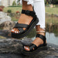 Fenella - Leren Romeinse Sandalen