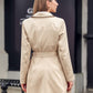 Elegante Dames Trenchcoat met Riem