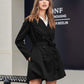 Elegante Dames Trenchcoat met Riem