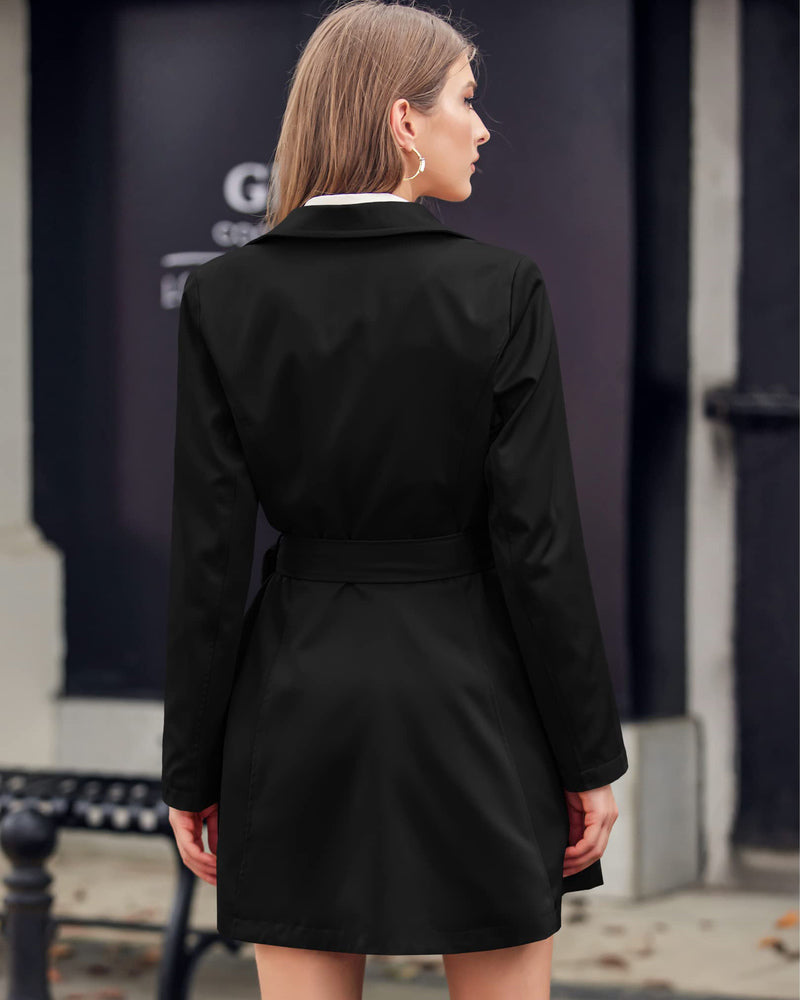 Elegante Dames Trenchcoat met Riem