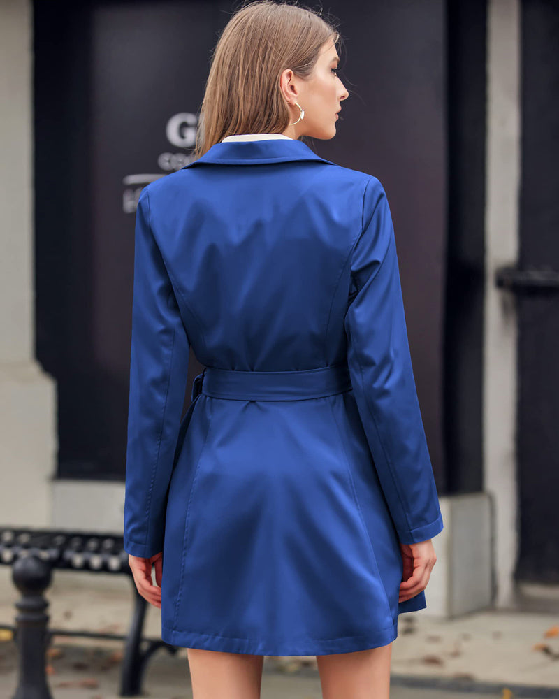Elegante Dames Trenchcoat met Riem