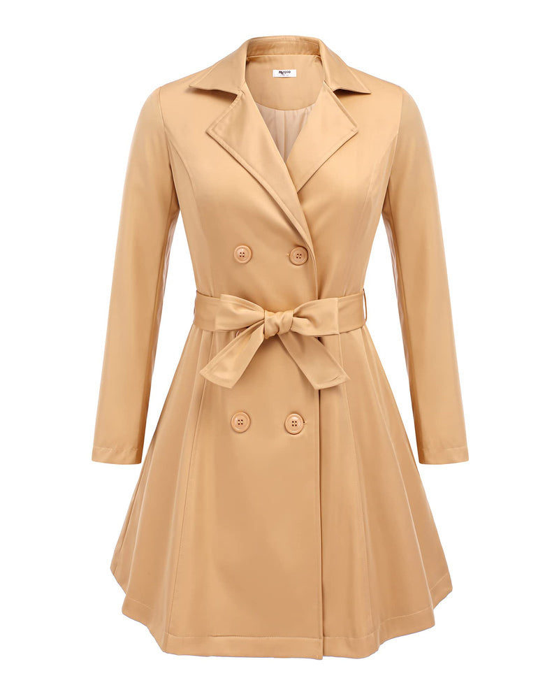 Elegante Dames Trenchcoat met Riem