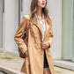 Elegante Dames Trenchcoat met Riem