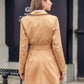 Elegante Dames Trenchcoat met Riem