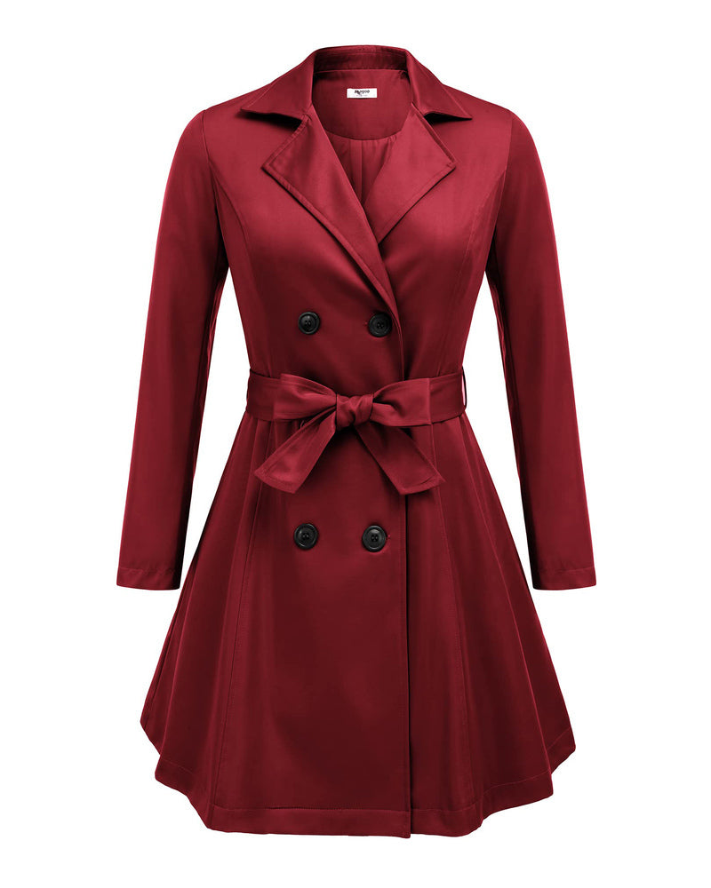 Elegante Dames Trenchcoat met Riem