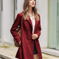Elegante Dames Trenchcoat met Riem