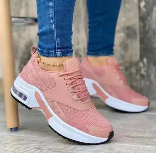 Roze Orthopedische Sneakers - Fleur