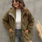 Gezellige Comfort: Dames Sherpa Teddy Fleece - Casual, Warm & Stijlvol!