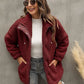 Gezellige Comfort: Dames Sherpa Teddy Fleece - Casual, Warm & Stijlvol!