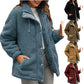 Gezellige Comfort: Dames Sherpa Teddy Fleece - Casual, Warm & Stijlvol!