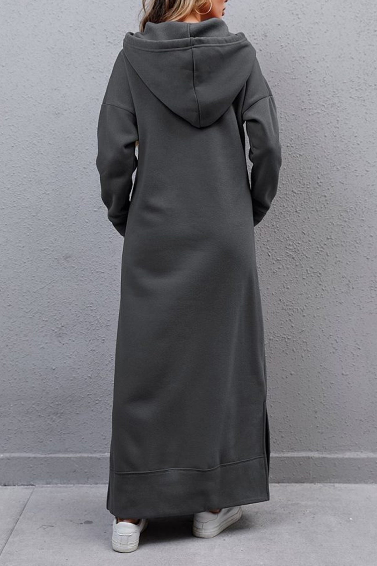 Fenrike - Hoodiejurk Met Split
