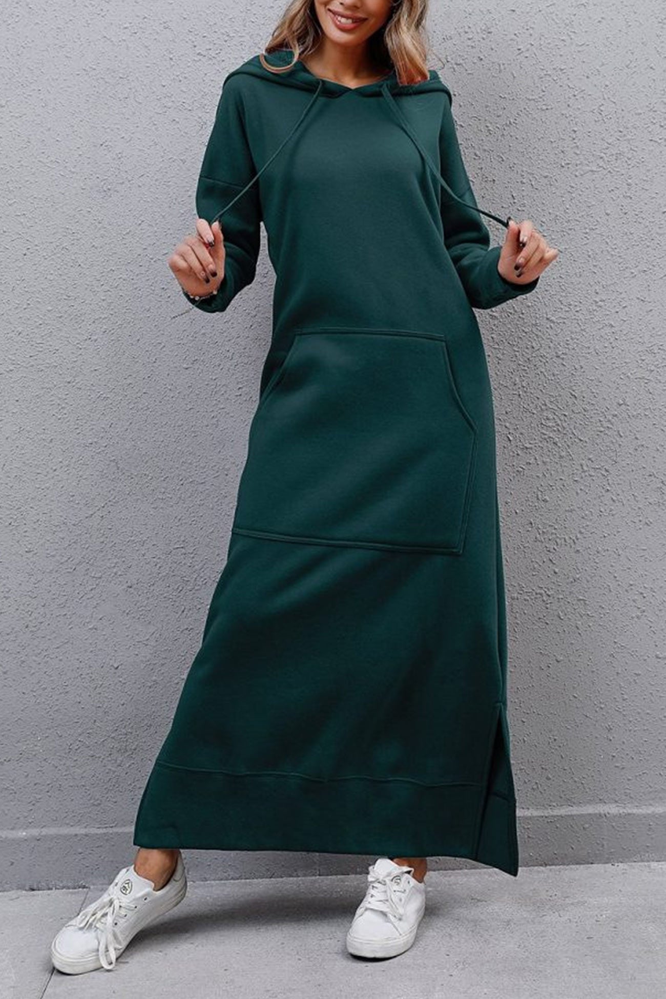 Fenrike - Hoodiejurk Met Split