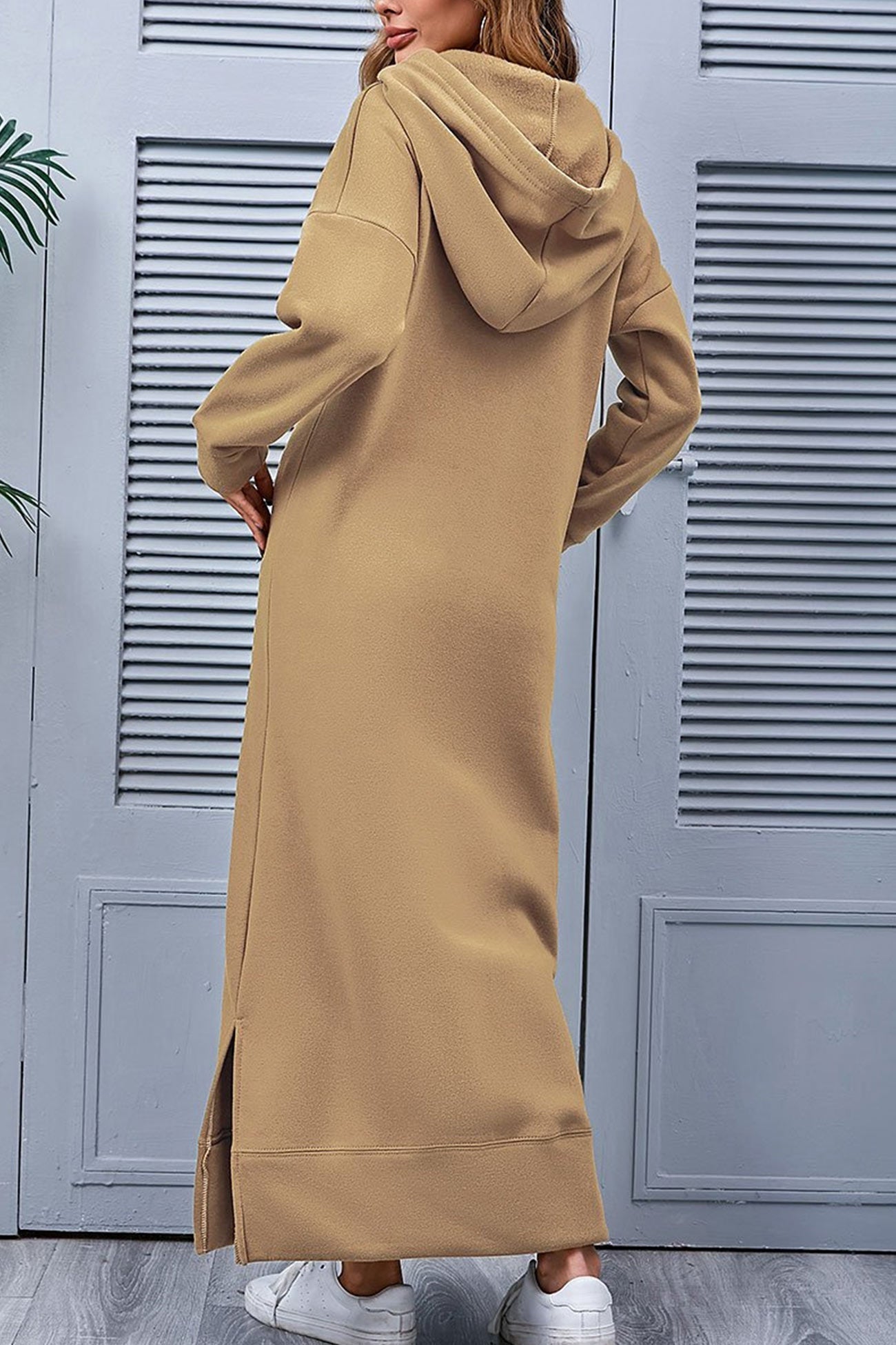 Fenrike - Hoodiejurk Met Split