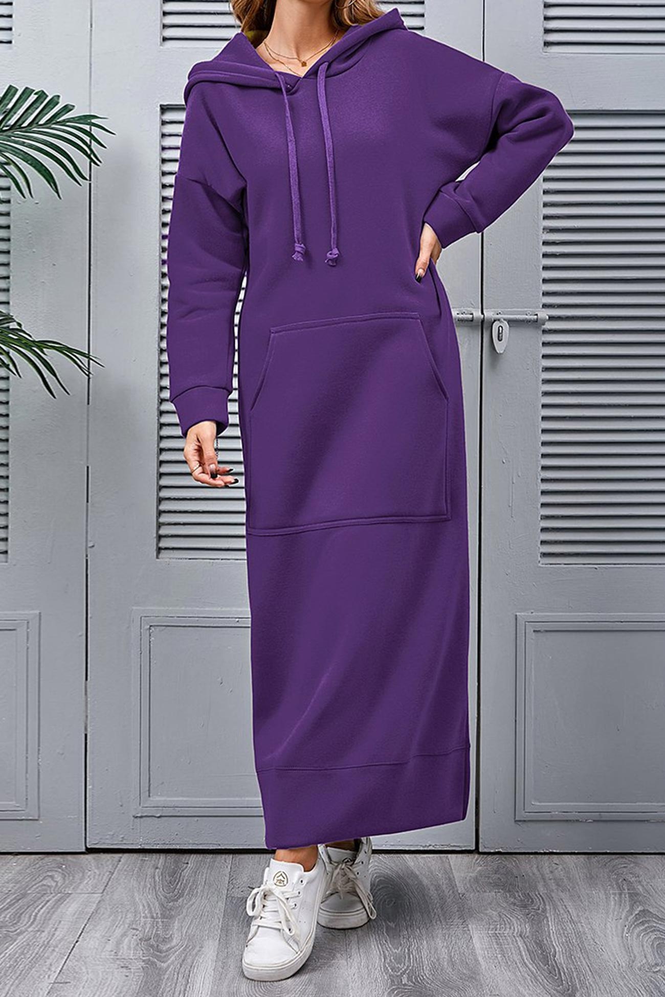 Fenrike - Hoodiejurk Met Split