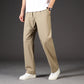 Jeffory - Khaki Casual Cargo Broek