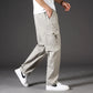 Jeffory - Khaki Casual Cargo Broek