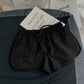 Nicki - Grijze Casual Hoge Taille Shorts
