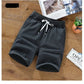 Zwarte Katoenen Linnen Shorts - Kai