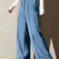 Jameson - Blauwe Wijde Sweatpants