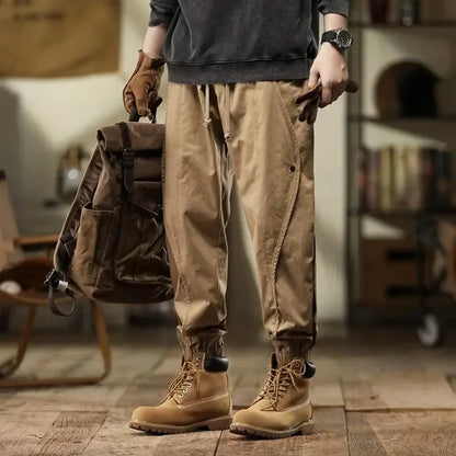 Khaki Cargo Broek - Milan