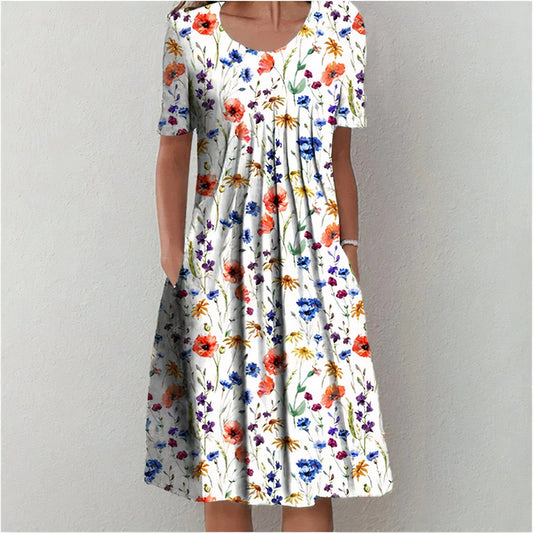 Lieke - Elegante Katoenen Jurk