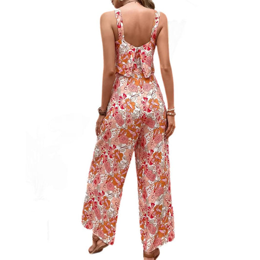 Lenna - Bloemen Jumpsuit