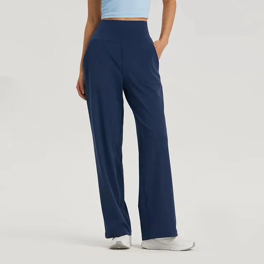Blenda - Zwarte Wijde Yoga Broek