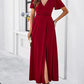 Ajla - Rode V-hals Bodycon Jurk