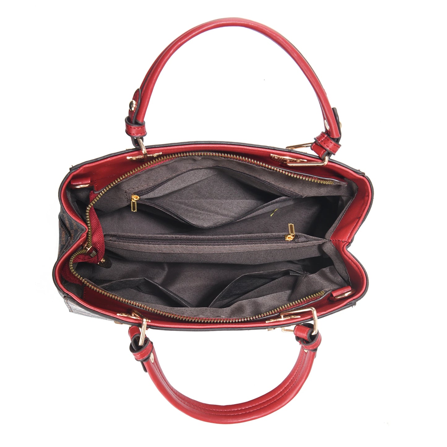 Zwarte Colorblock Tote - Meghann