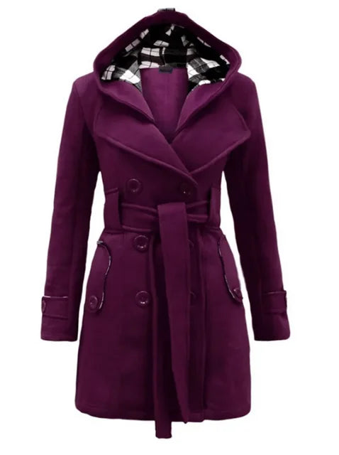 Chique Elegantie: Premium Trenchcoat voor Haar