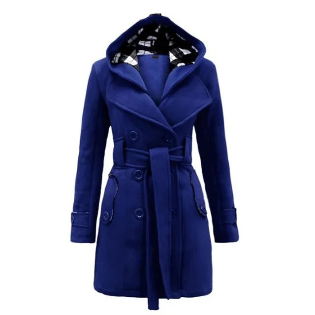 Chique Elegantie: Premium Trenchcoat voor Haar