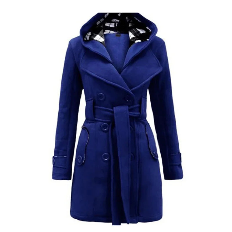 Chique Elegantie: Premium Trenchcoat voor Haar