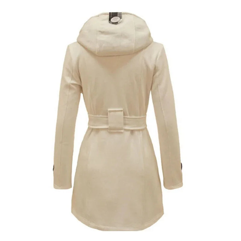 Chique Elegantie: Premium Trenchcoat voor Haar
