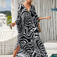 Eva - Witte Plus-Size Strandjurk